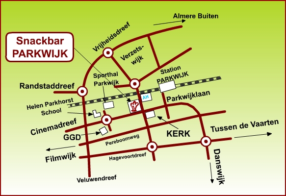 snackbar parkwijk plattegrond